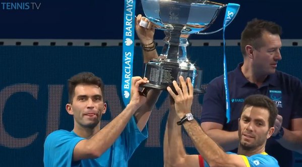 Tecău și Rojer și-au adjudecat Turneul Campionilor, după ce au învins perechea Mergea/ Bopanna. ^Horia e nr. 1 mondial la dublu / FOTO