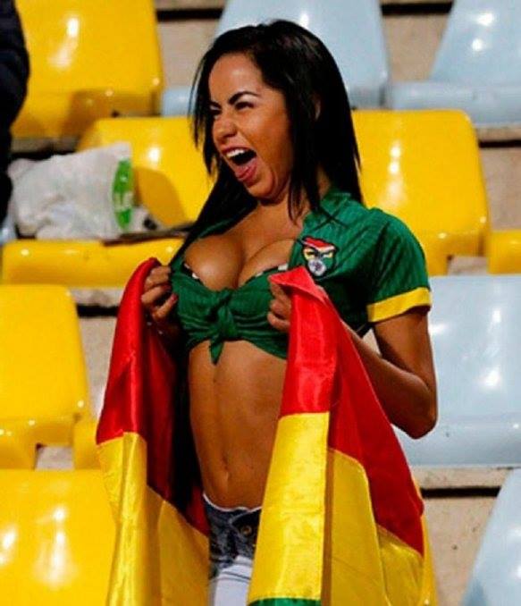 Da, da, ea e fata care a cucerit Copa America!!! Maite Flores, diva din Bolivia / GALERIE FOTO&VIDEO