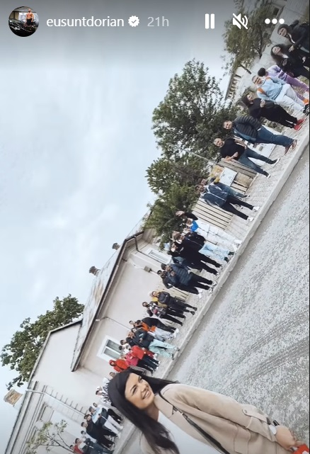 Coadă la o șaormerie din Călărași, unde a apărut Dorian Popa: „La fiecare deschidere e gratis pentru toată lumea”