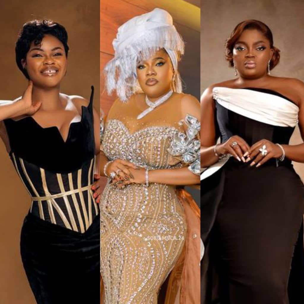 Toyin's AMVCA praise for Kehinde Bankole sparks rivalry rumours with Funke