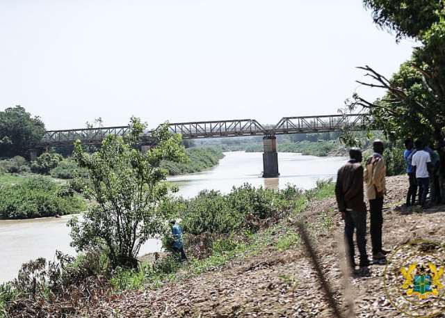 Pwalugu Dam and irrigation dam