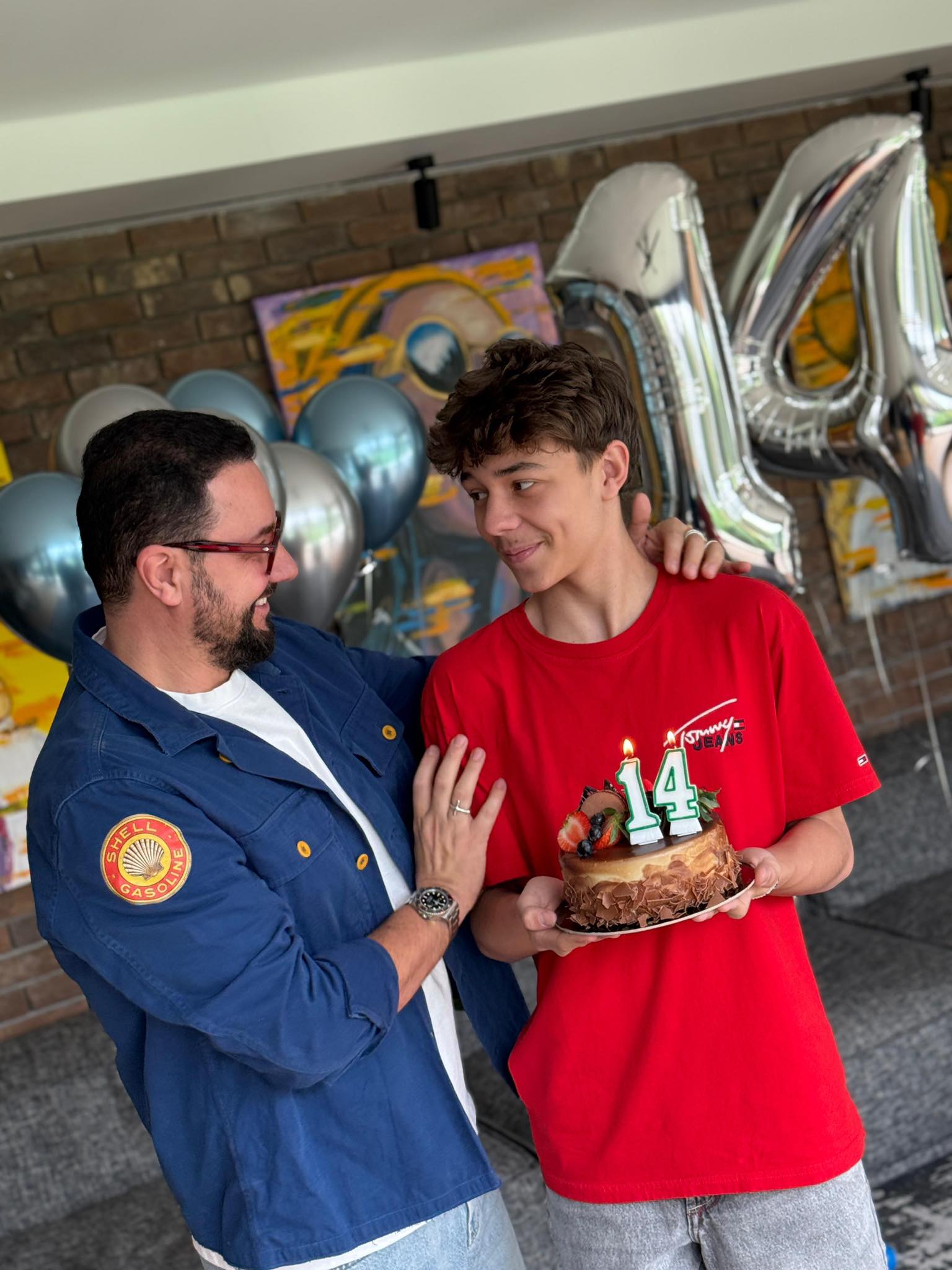 Scrisoarea lui Cătălin Măruță pentru David, băiatul lui care a împlinit 14 ani: „Ne-ai schimbat viața”. Ce i-a transmis și Andra