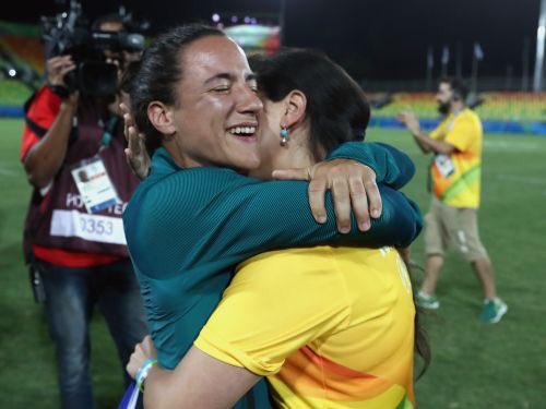 Jocurile Olimpice. O rugbistă braziliană a fost cerută în căsătorie de o voluntară / GALERIE FOTO & VIDEO
