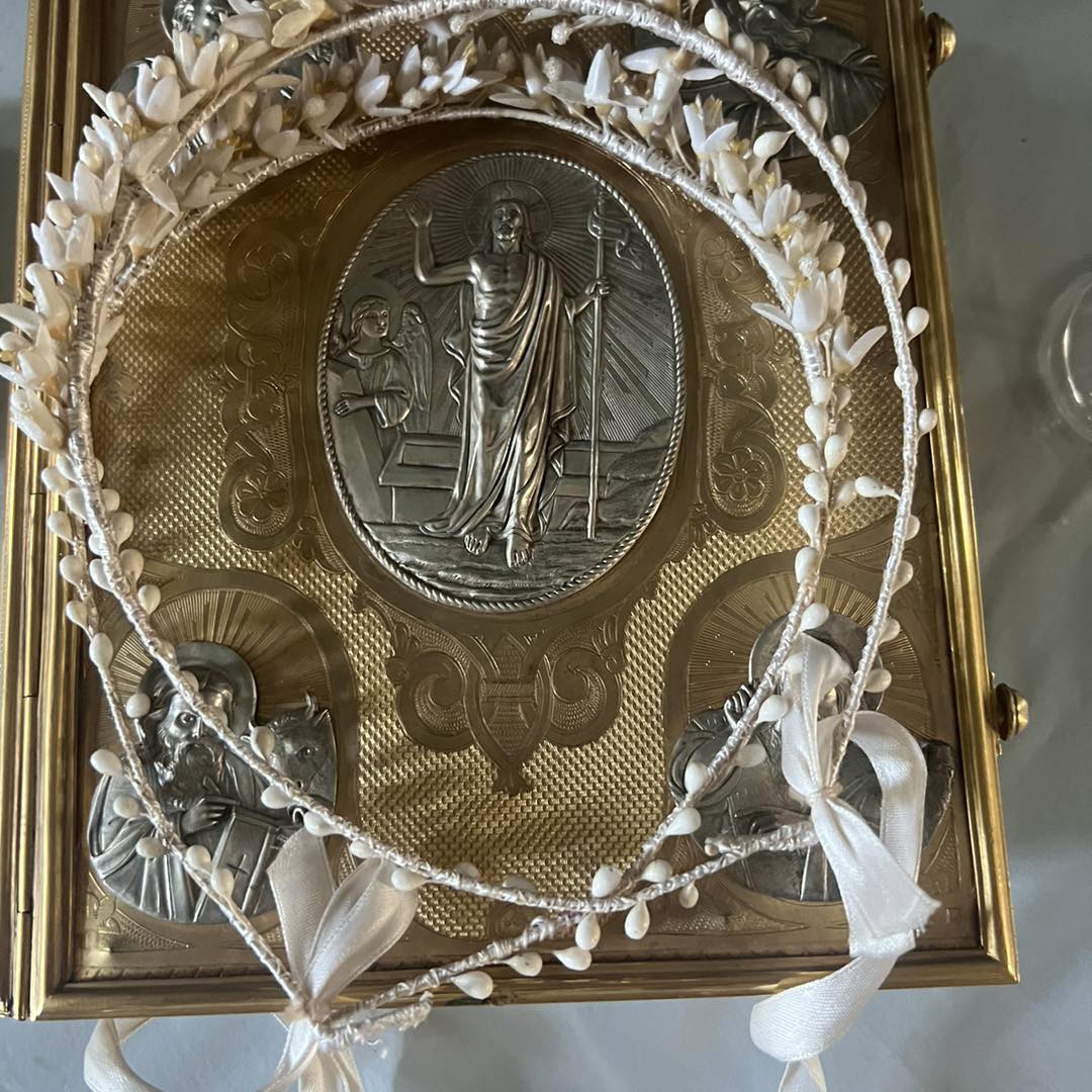 Imagini de la nunta din Grecia a Ancăi Lungu cu Harry Arampatzis. Andreea Berecleanu le-a fost nașă