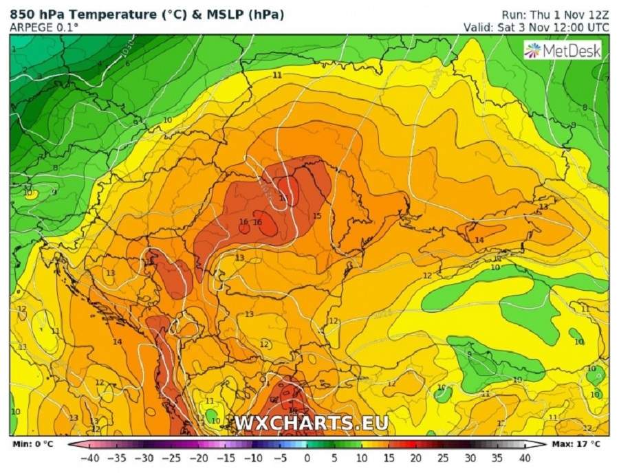 Vreme anormală în România, în weekend! Se preconizează temperaturi record pentru această dată