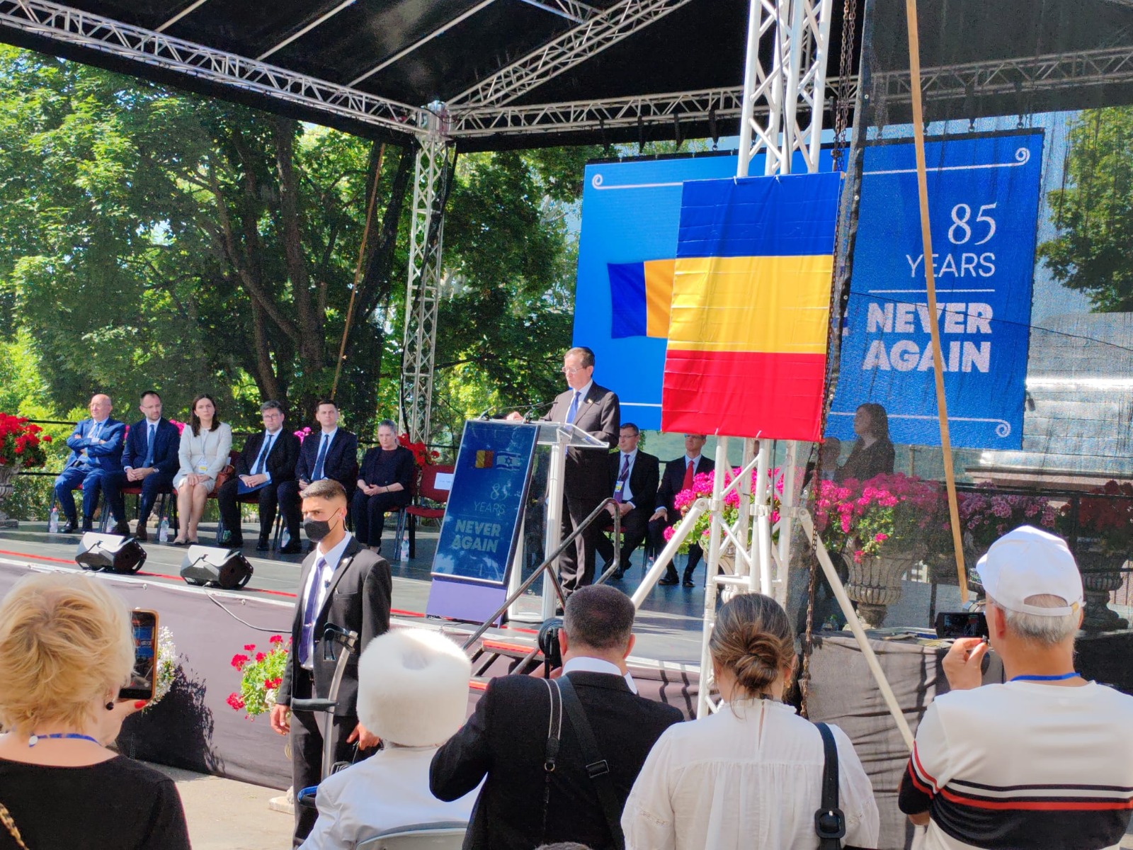 Cum s-a pregătit Iașiul pentru vizita președintelui Israelului: stradă asfaltată în grabă, spații modernizate și securitate ca la vizita Papei