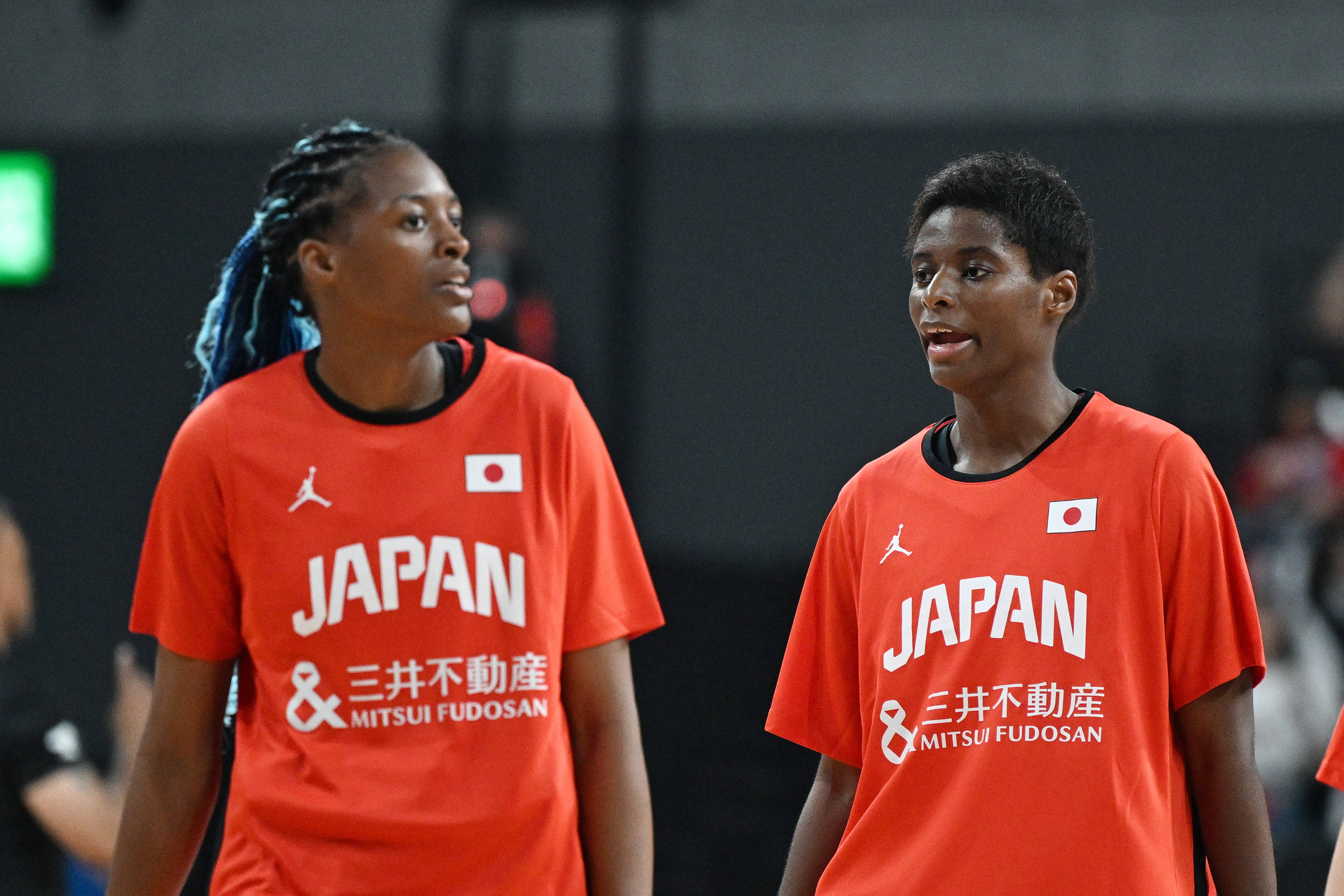 Evelyn and Stephanie Mawuli from Ghana represent Japan in Bball at 2024 Olympics