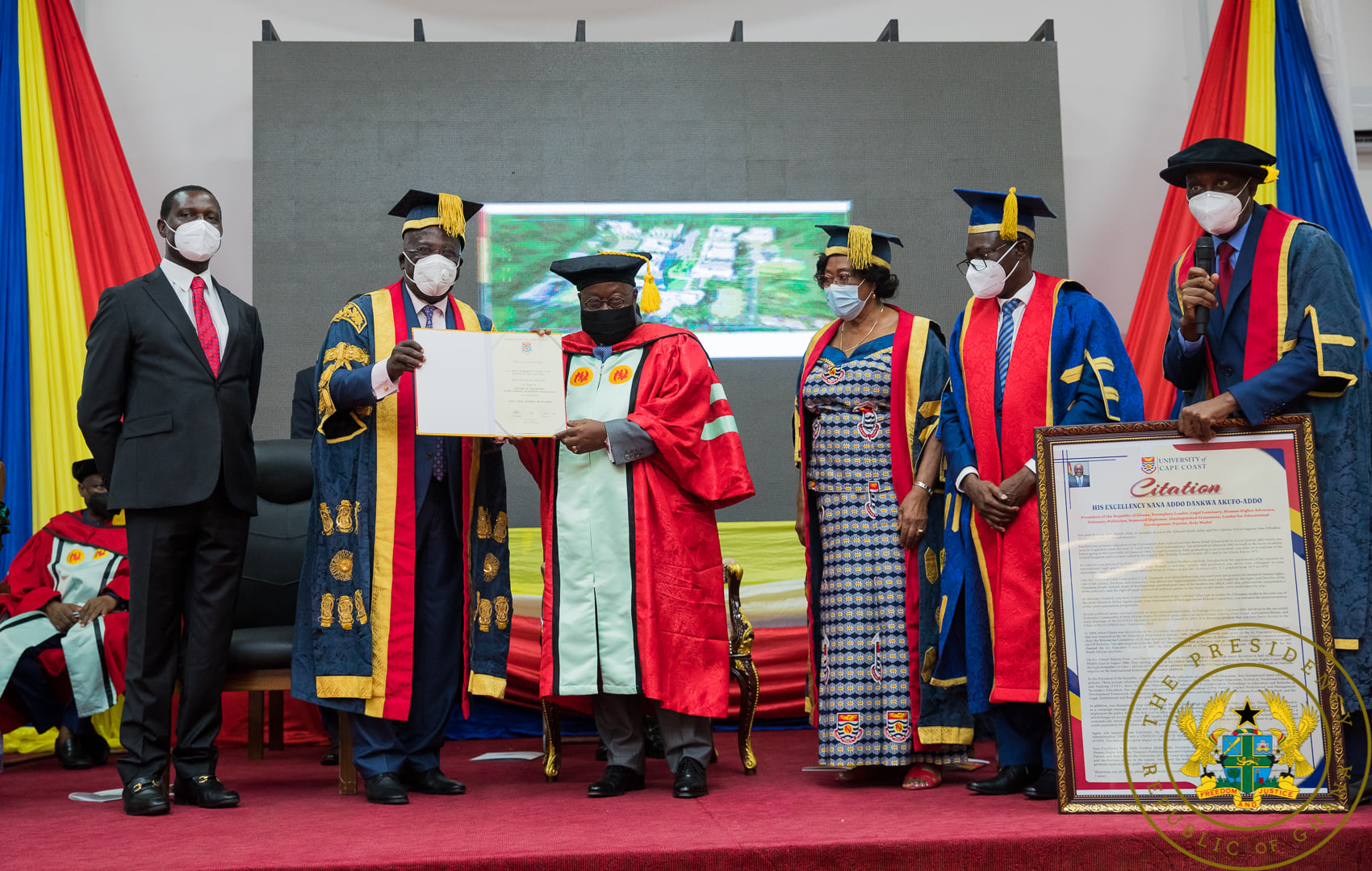 Nana Addo confered doctorate degree