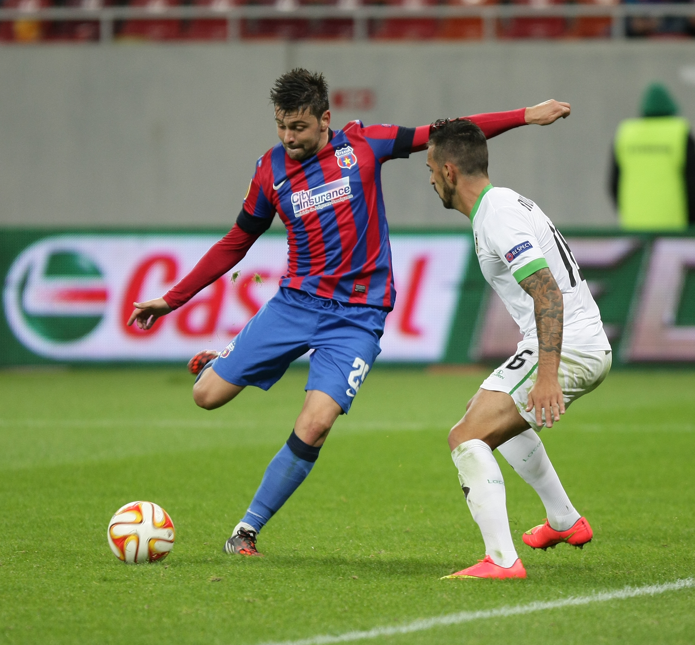 VIDEO&FOTO / LIGA EUROPA: Steaua - Rio Ave 2-1. A decis Raul Rusescu