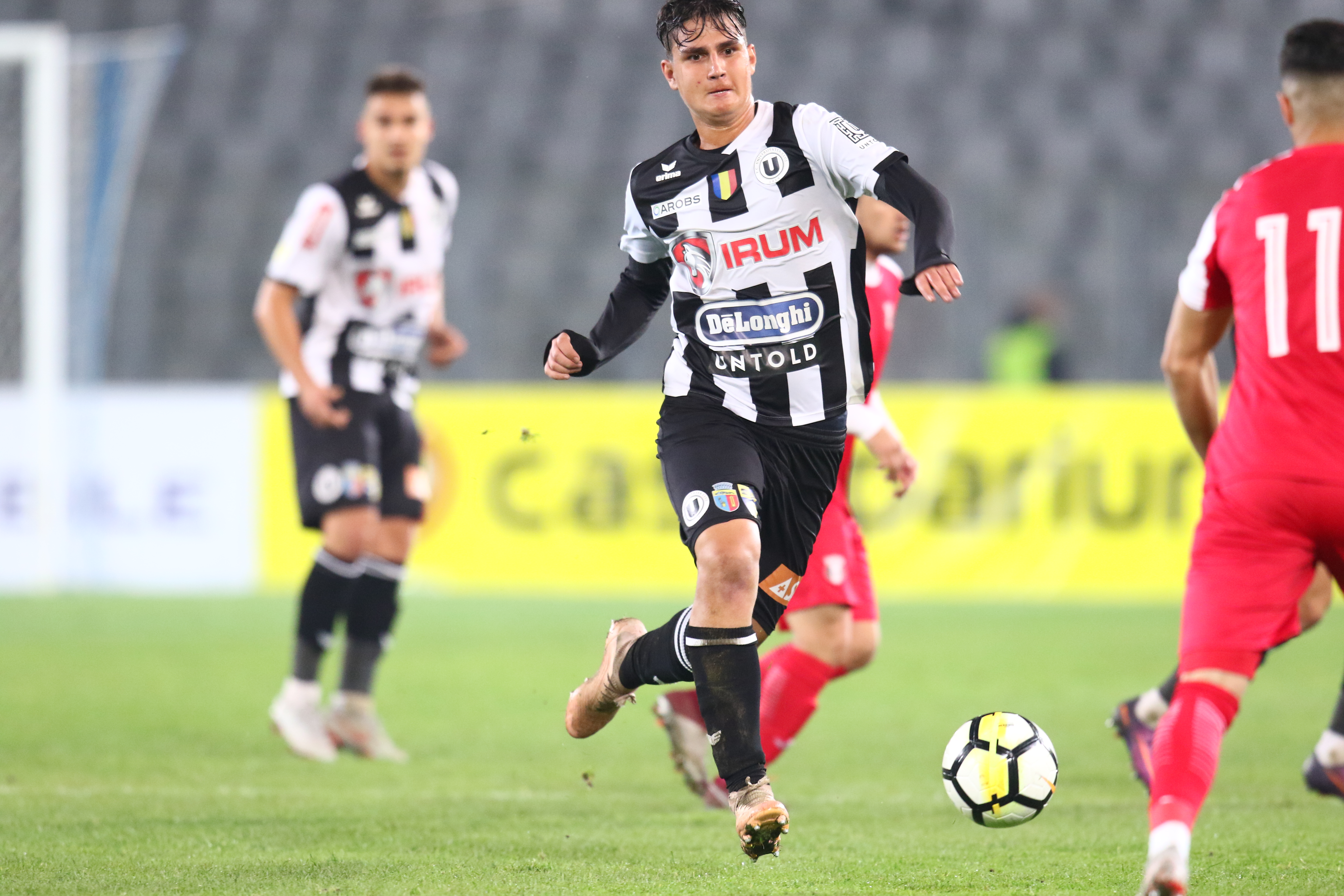 Prima reacție a fotbalistului Valentin Gheorghe, după prostia făcută în finalul meciului U Cluj - Astra Giurgiu: "Nu mi-am dat seama că sunt în ofsaid"
