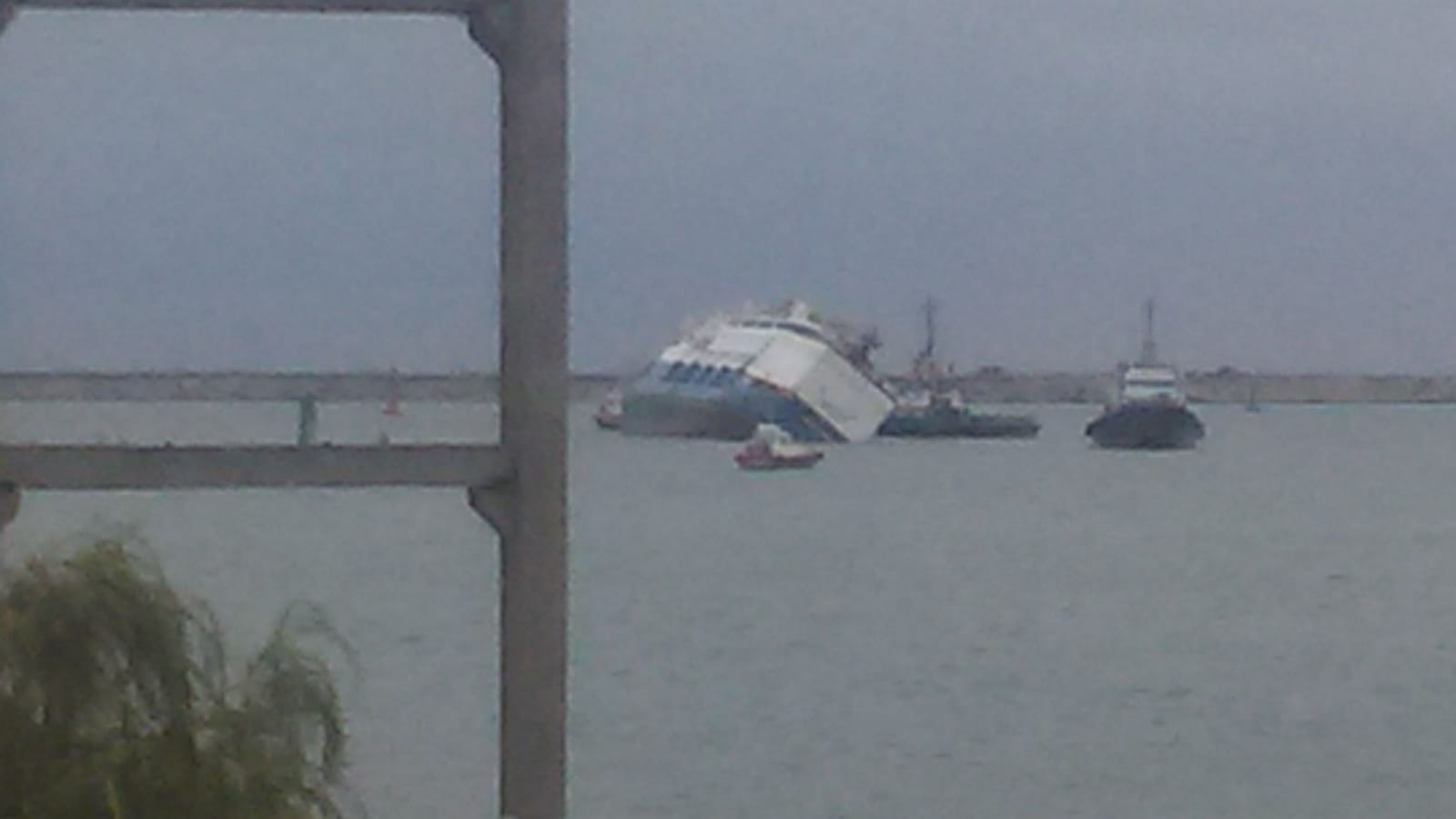 O navă care transporta mii de oi este în pericol de scufundare, în Portul Midia. Cum s-a intervenit pentru salvarea marinarilor