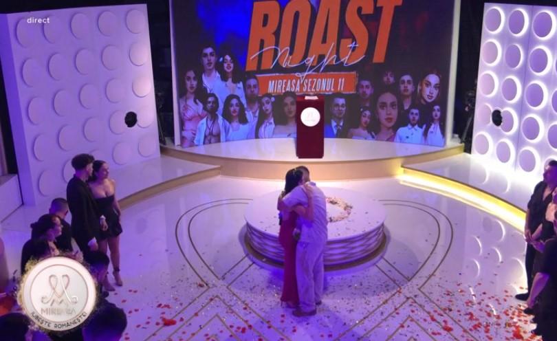 Cerere în căsătorie la „Mireasa”. Moment neașteptat în fața tuturor. „Vreau să închei roast-ul cu Theodora”