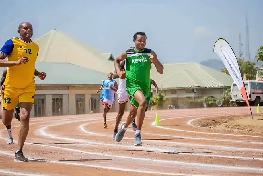 Peter Salasya during the inter-parliamentary games in Juba, South Suda