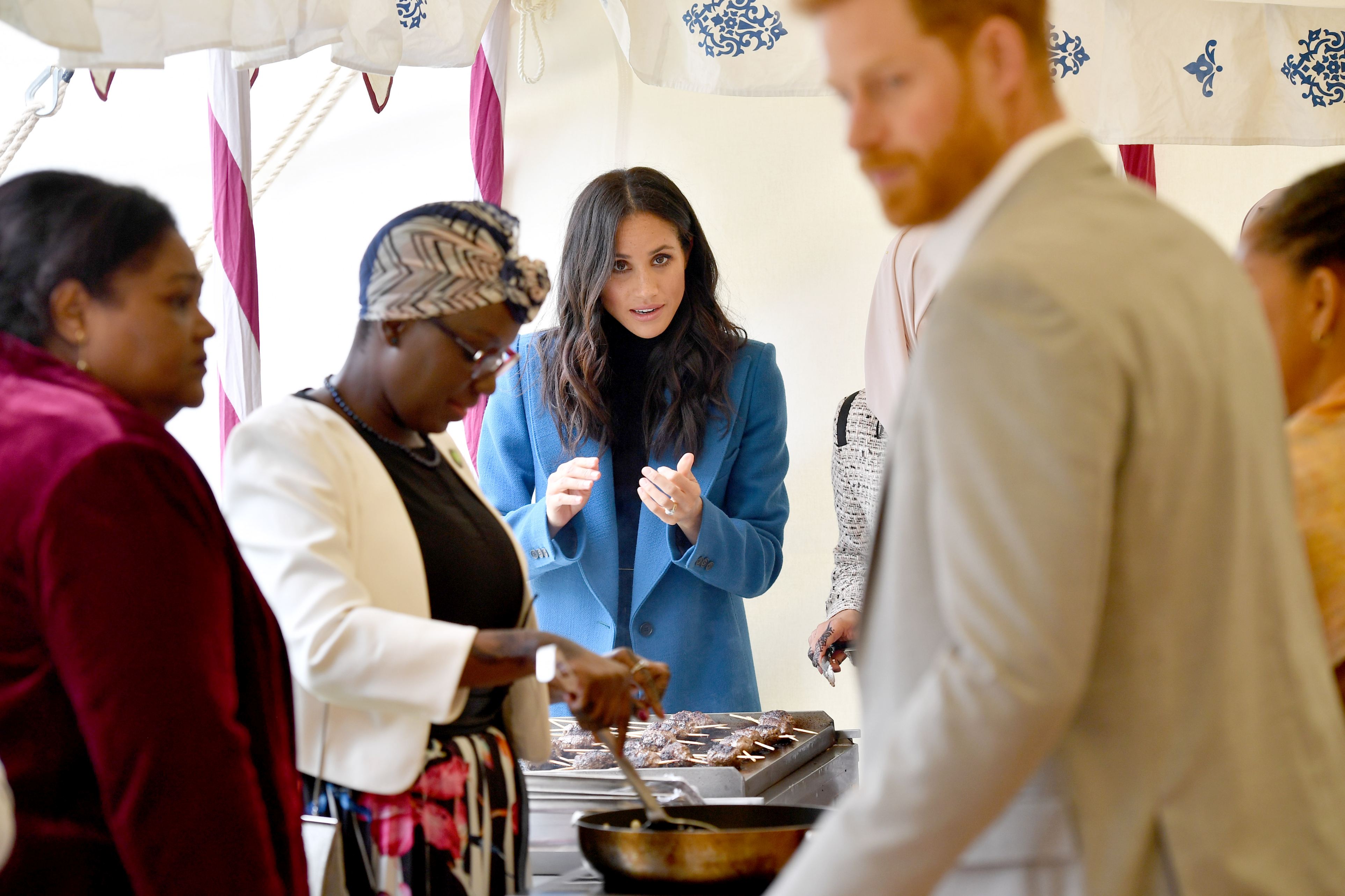FOTO | Primul discurs regal ținut de Meghan Markle: Mă mândresc cu faptul că trăiesc în acest oraș