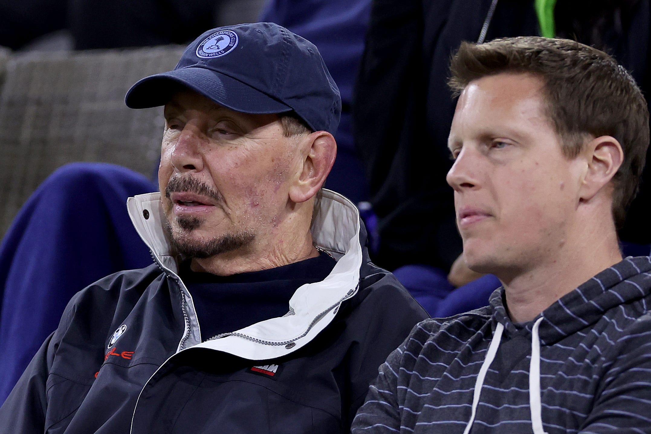 Larry Ellison and his son, David Ellison, are remaking media.Matthew Stockman/Getty Images
