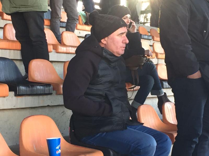 Gică Hagi și Ionel Ganea au fost în tribune la meciul dintre fii lor, Ianis, respectiv George. Hagi jr. a marcat un gol / VIDEO
