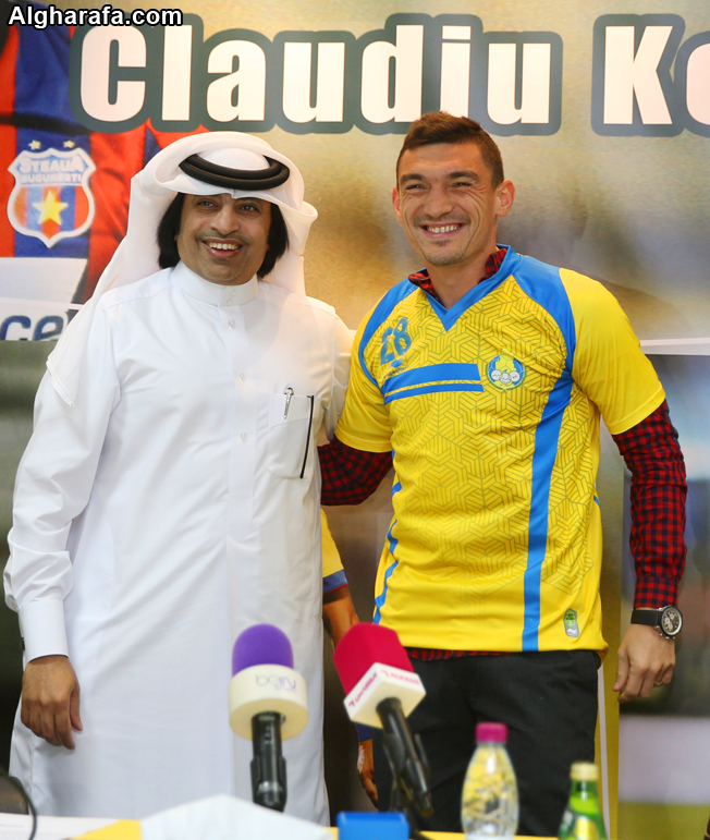 Keşeru a fost prezentat oficial la Al Gharafa de şeicul miliardar / FOTO