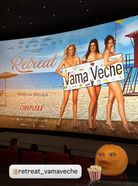 Gina Pistol a văzut filmul „Retreat Vama Veche”, în care Laura Cosoi are rol principal. Cum s-a pozat cu actrița, care a fost iubita lui Smiley 5 ani