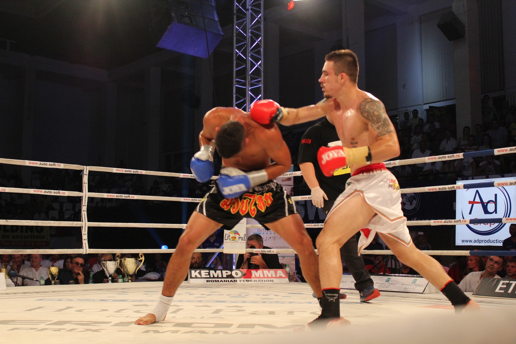 GALERIE FOTO / SUPERKOMBAT CONSTANȚA: Moroșanu a dat de pământ cu colosul din Kavala!