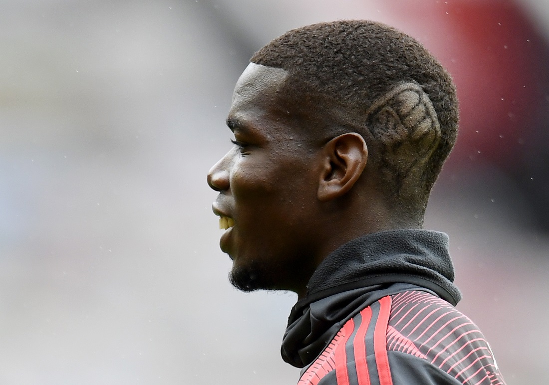 GALERIE FOTO  |  Paul Pogba  a afișat o frizură cu simbolul mişcării antirasiste “Black Lives Matter”