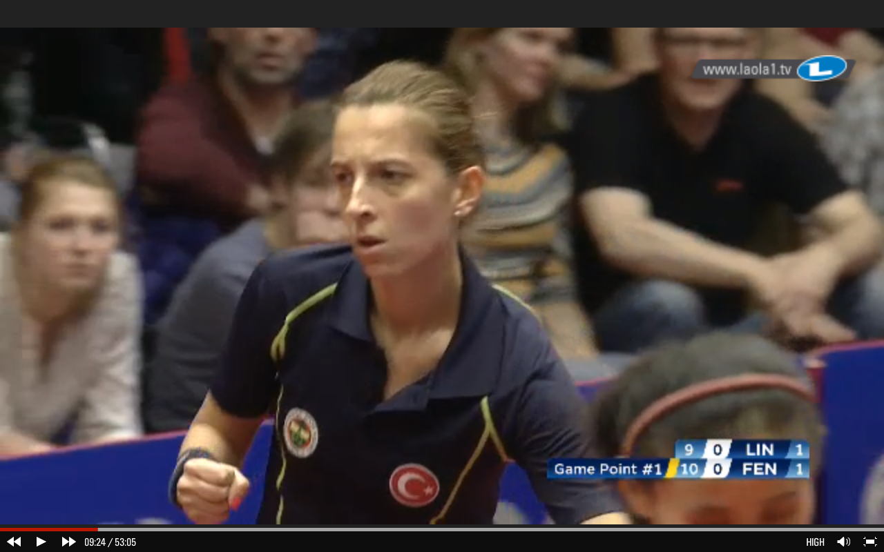 Eliza Samara a câștigat turul finalei Ligii Campionilor Europeni / FOTO