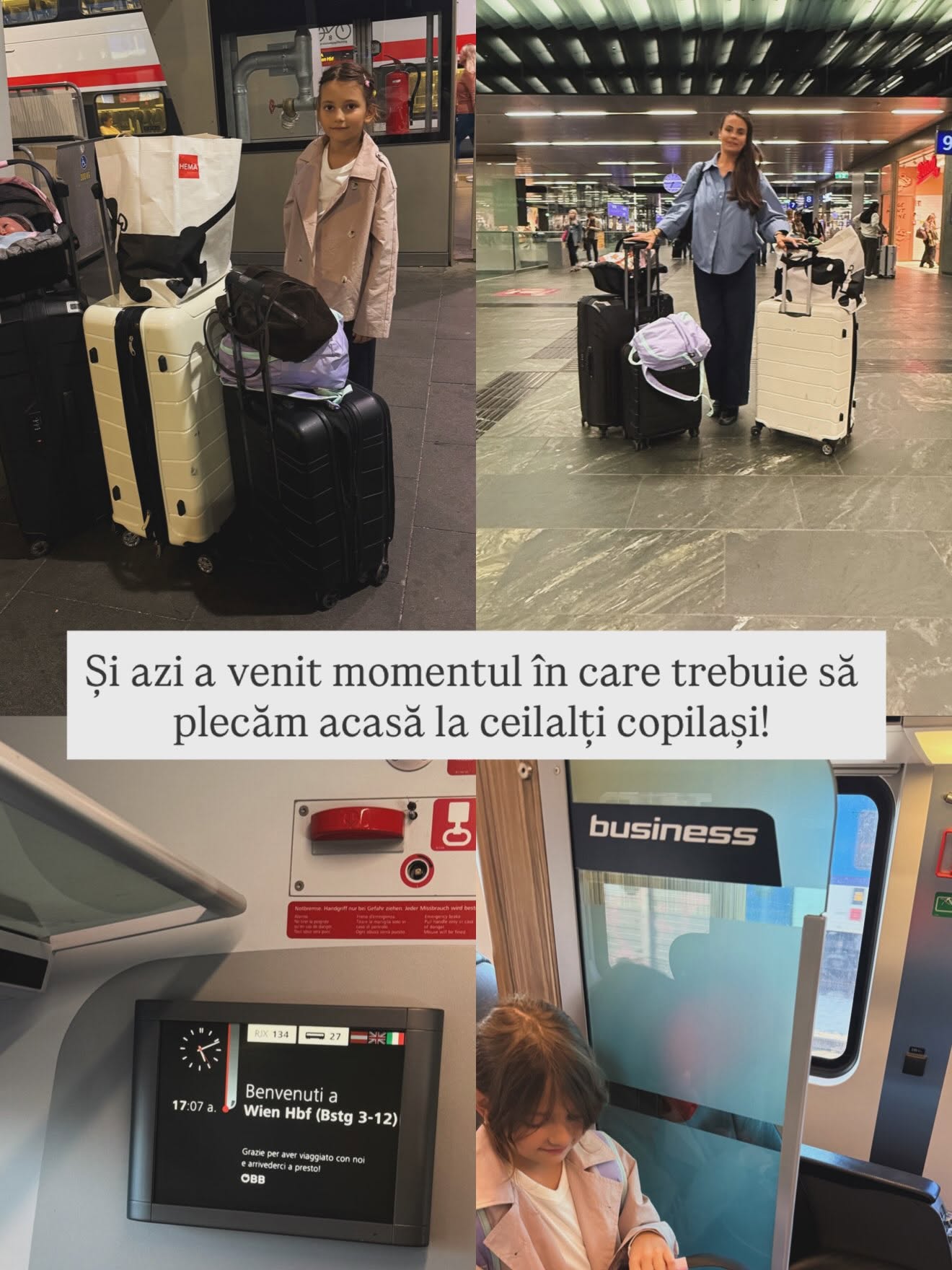 Anca Serea și-a lăsat fiica la Milano și s-a întors în România