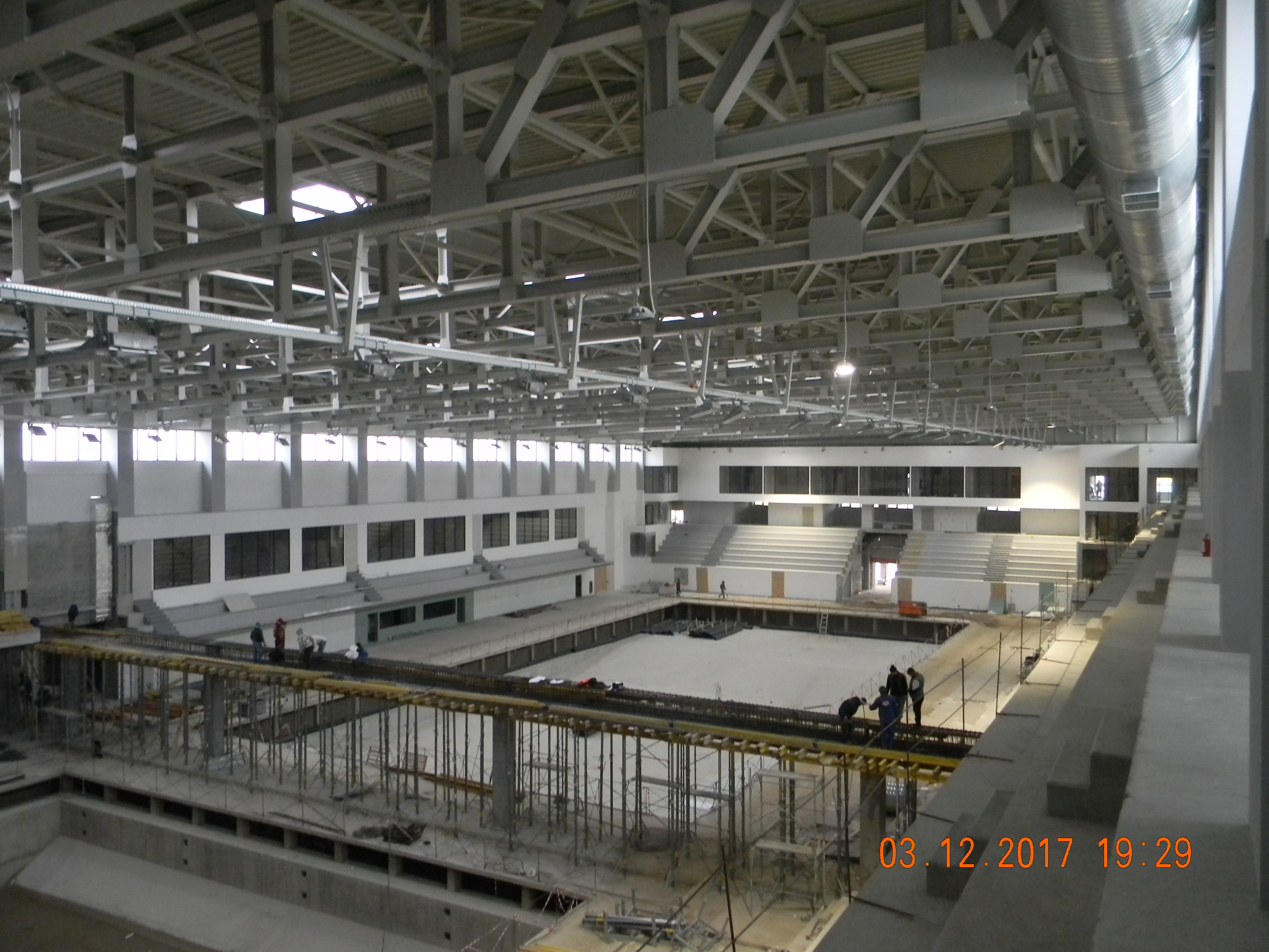 FOTO EXCLUSIV | Campionatul European de Înot, organizat de România, în 2021. Cum arată acum Arena Națională de Înot din Otopeni
