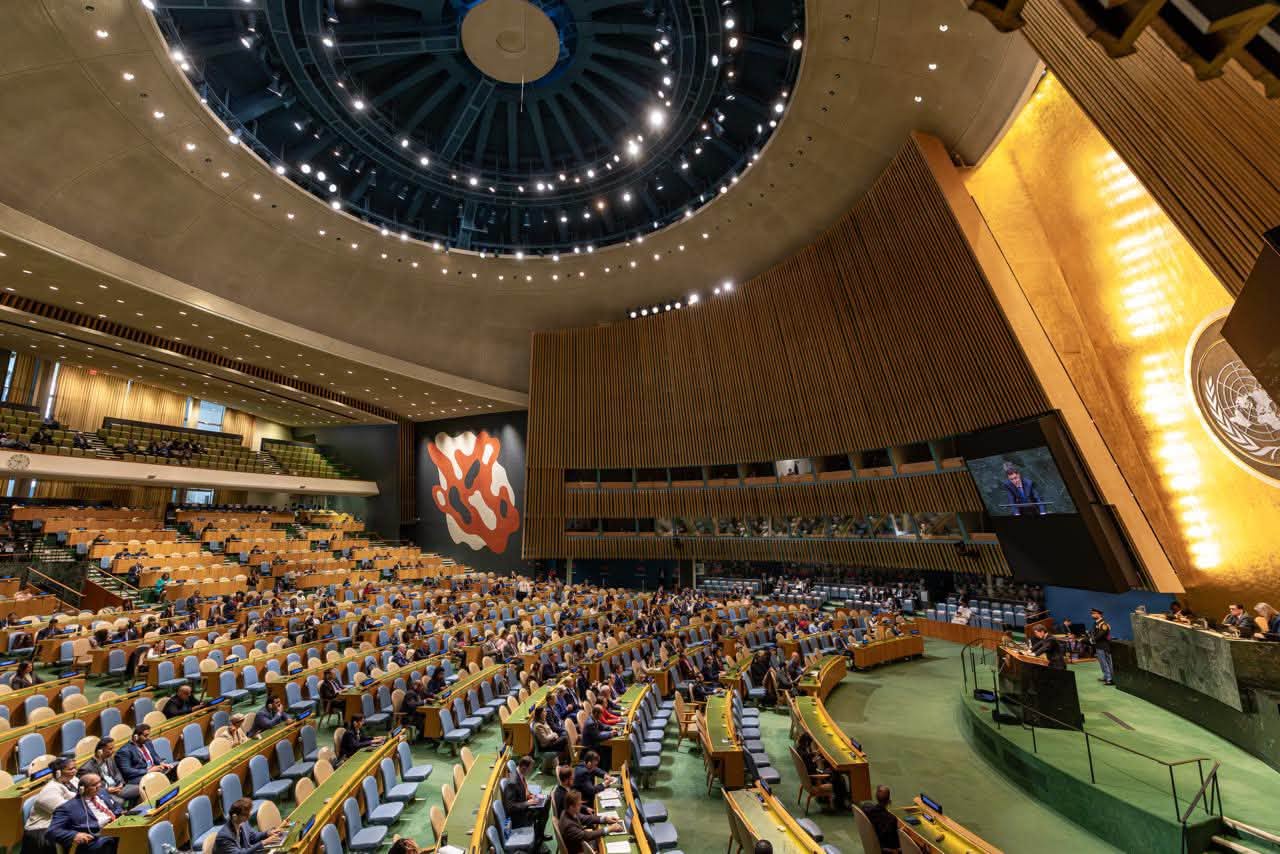 Sala aproape goală la discursul ținut de Nicușor Dan la Adunarea Generală ONU de la New York
