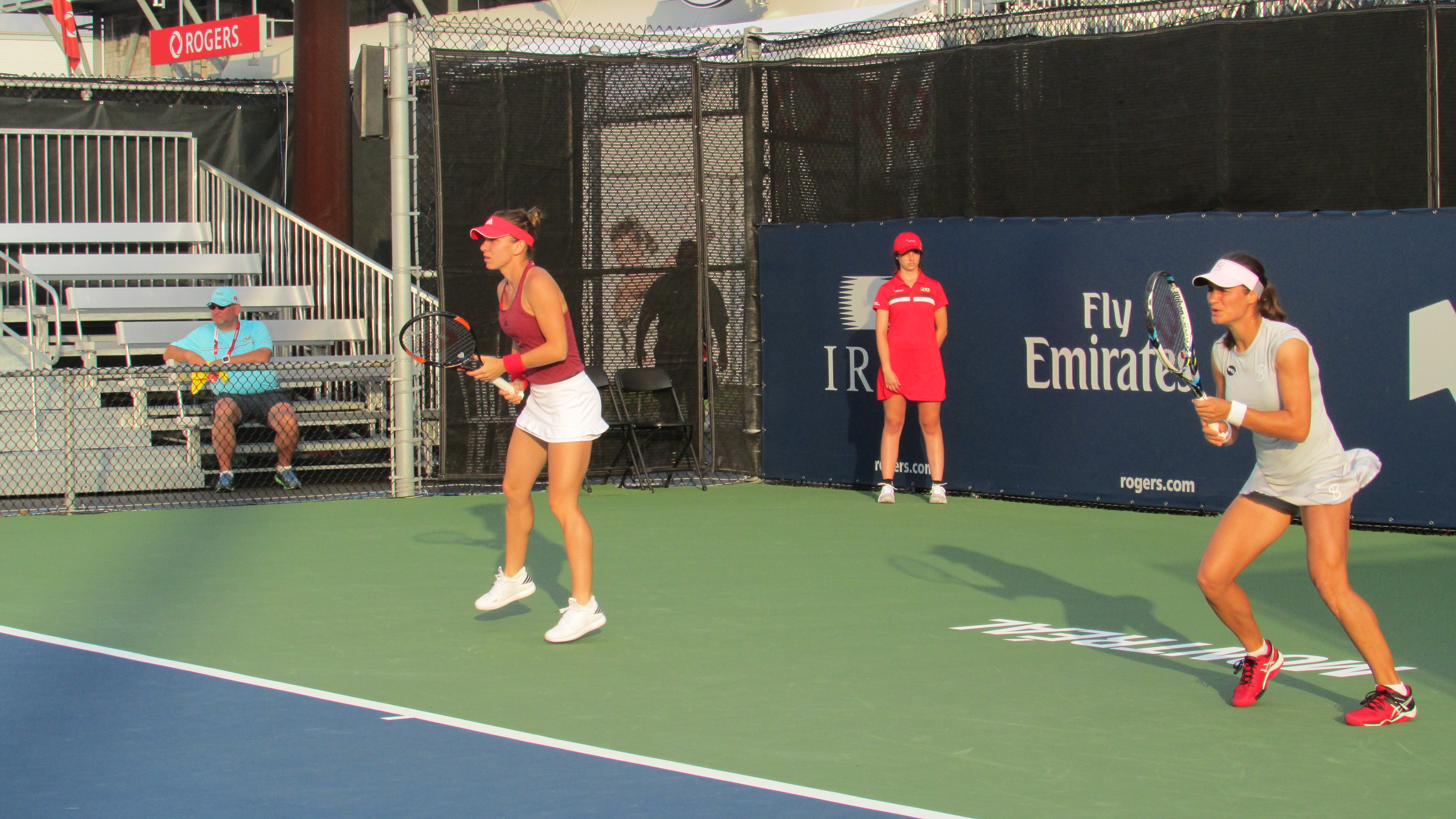 Tenis. Halep și Niculescu au jucat în anonimat, la Rogers Cup  / GALERIE FOTO EXCLUSIVĂ & VIDEO