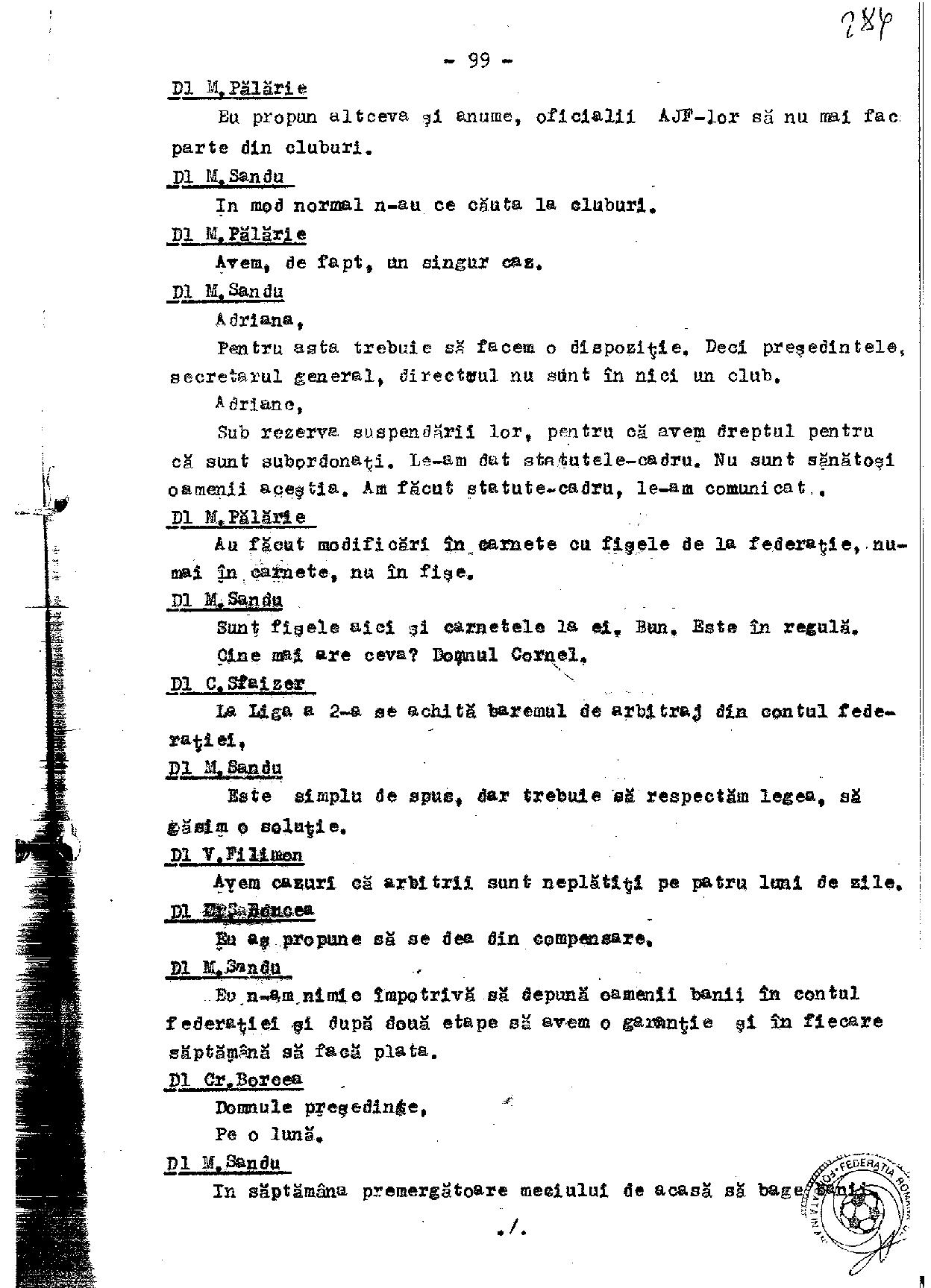 Stenogramă-bombă! Mircea Sandu l-a acuzat într-un CEx din 2011 pe un fost șef al arbitrilor că joacă la pariuri. Reacția celui vizat / EXCLUSIV