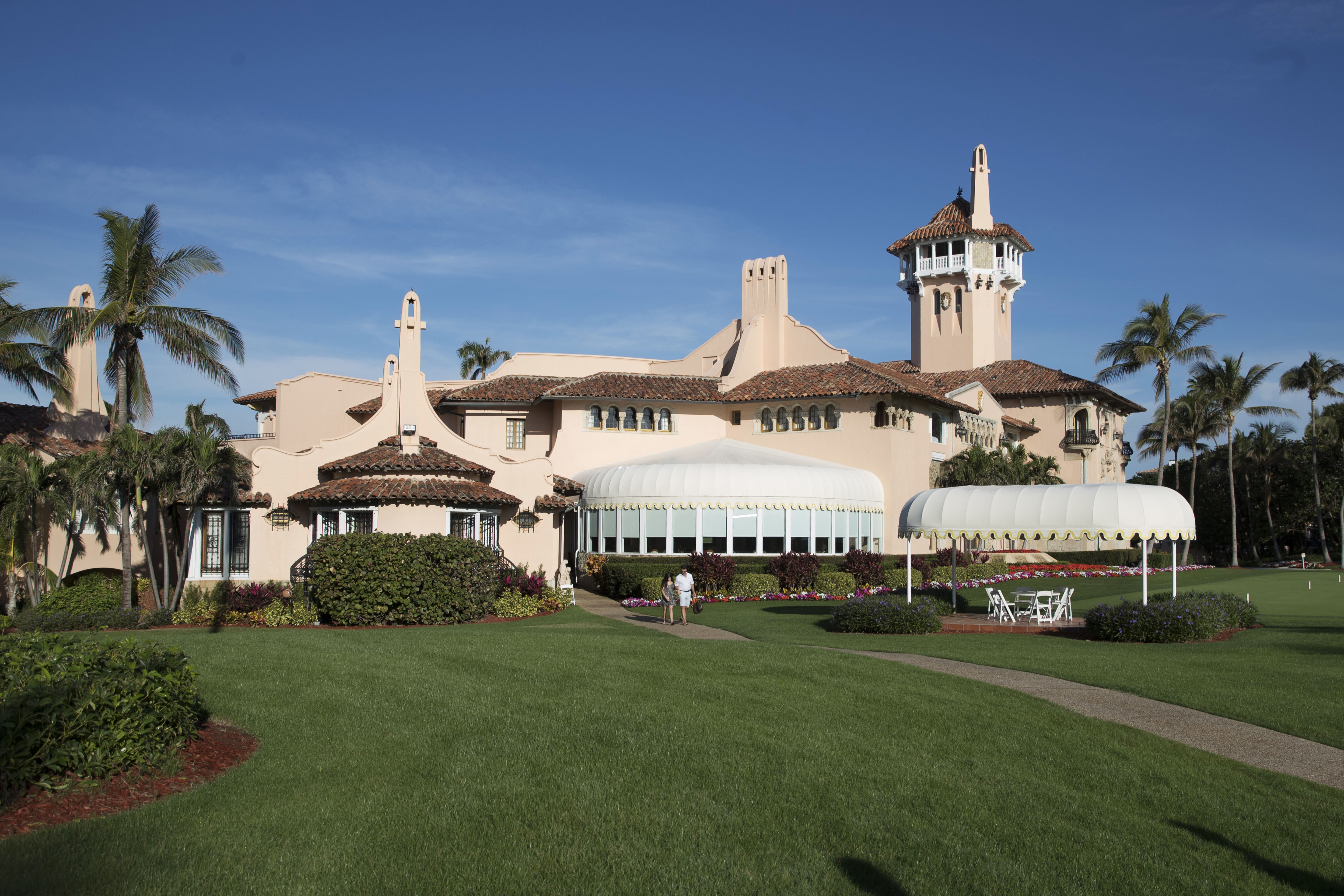  Recent data from the Department of Labor showed that the Trump Organization requested 184 foreign worker visas through the so-called H-2B program for its various properties, such as Mar-a-Lago (above).