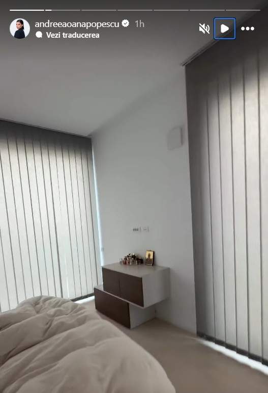 Noi imagini din penthouse-ul Andreei Popescu