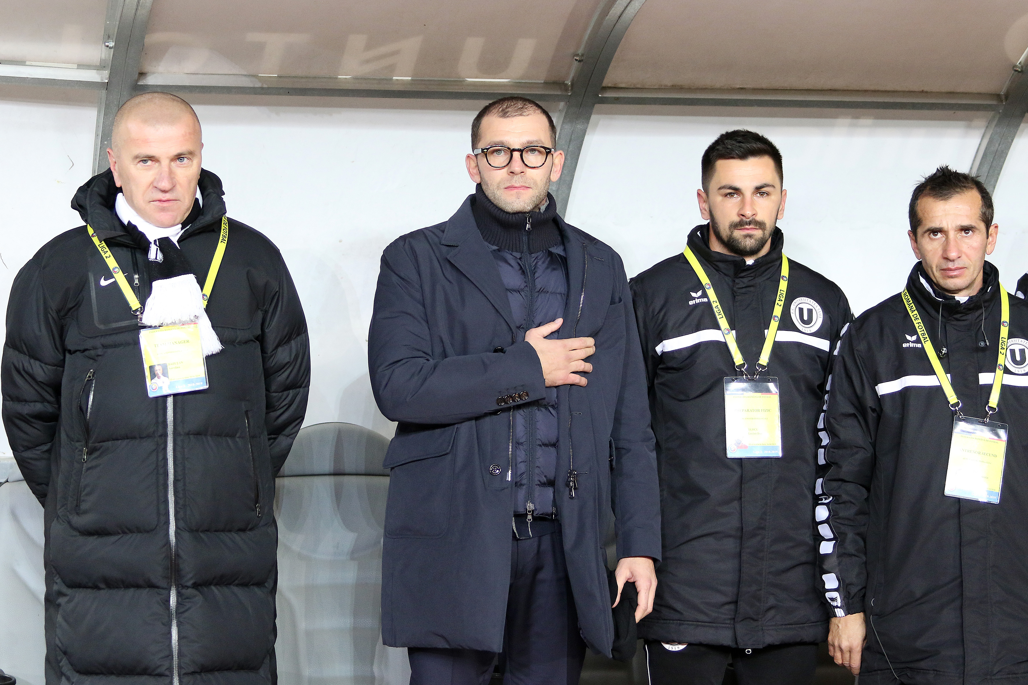 Bogdan Lobonţ a debutat cu dreptul ca antrenor. U Cluj a câştigat derby-ul cu Chindia | GALERIE FOTO