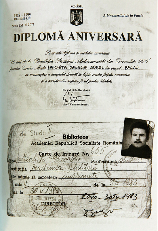 S-a dus să scoată din foc cărțile Bibliotecii Universitare și a fost împușcat în inimă. 33 de ani de când o mamă din Bacău își plânge copilul mort la Revoluție