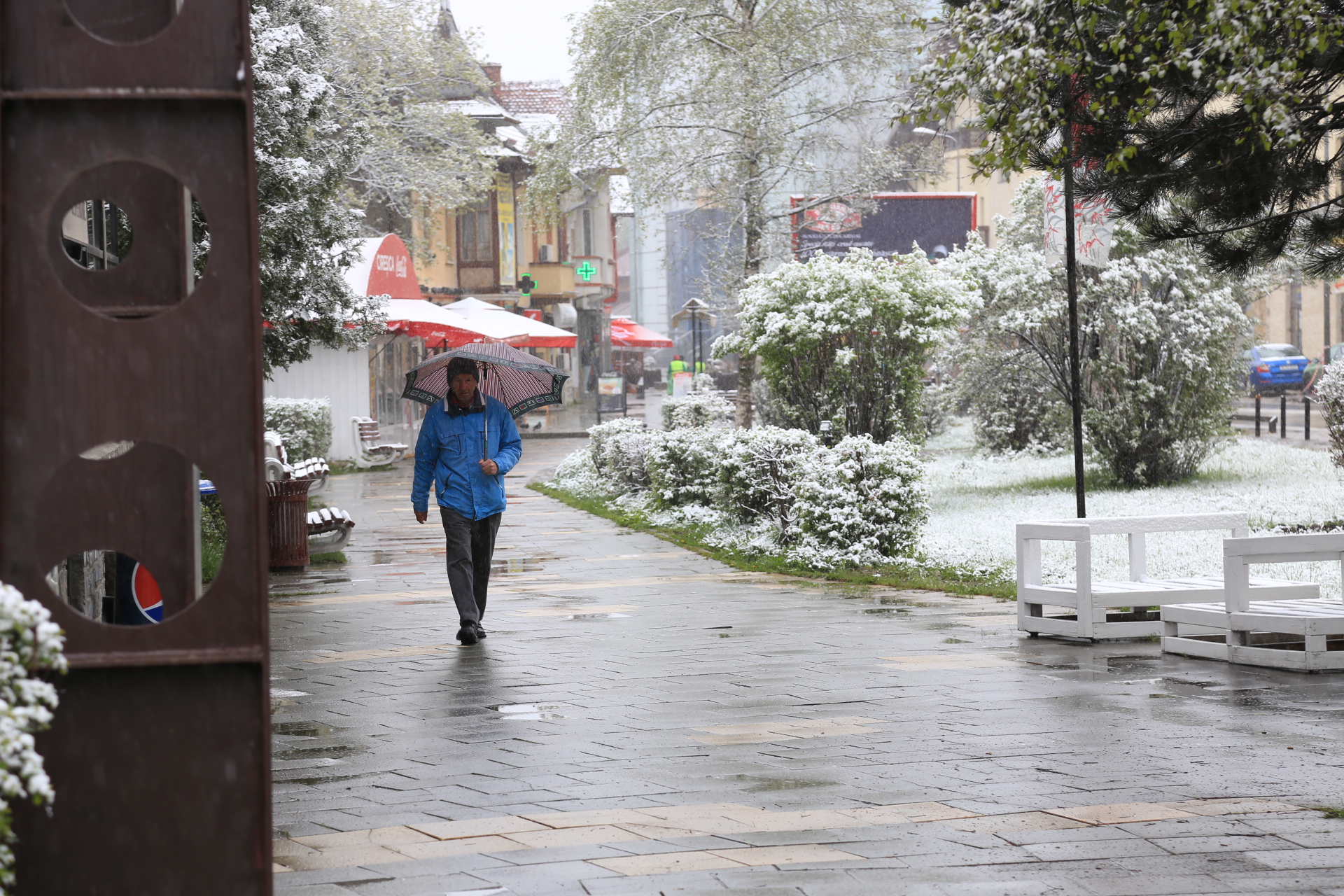 NINSORI în țară înainte de Paște! Se apropie 1 MAI, dar parcă-i iarnă în toată regula! GALERIE FOTO