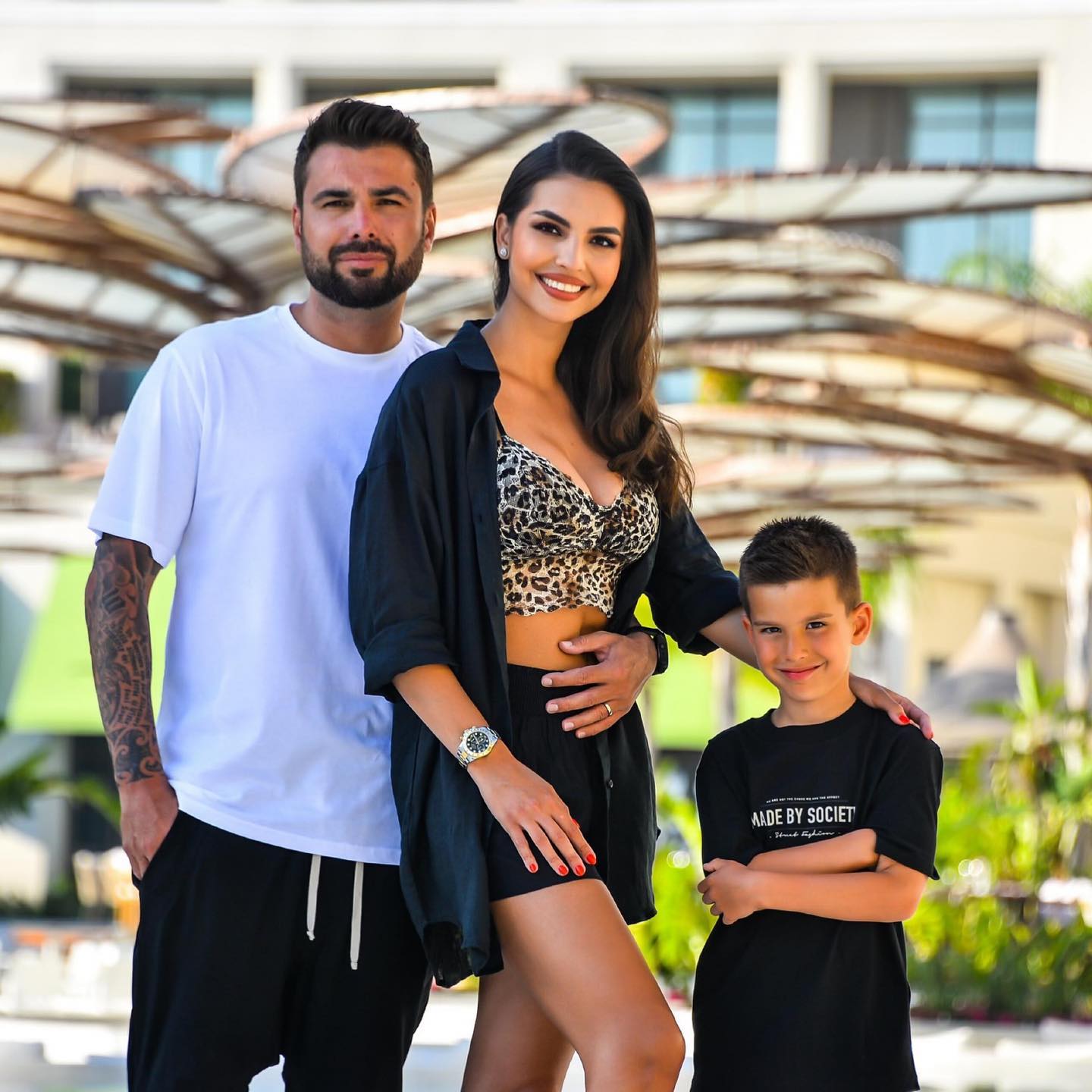 Imagini rare cu fiul cel mic al lui Adrian Mutu. Cât de mult a crescut Tiago, care l-a întâlnit recent pe Cristiano Ronaldo