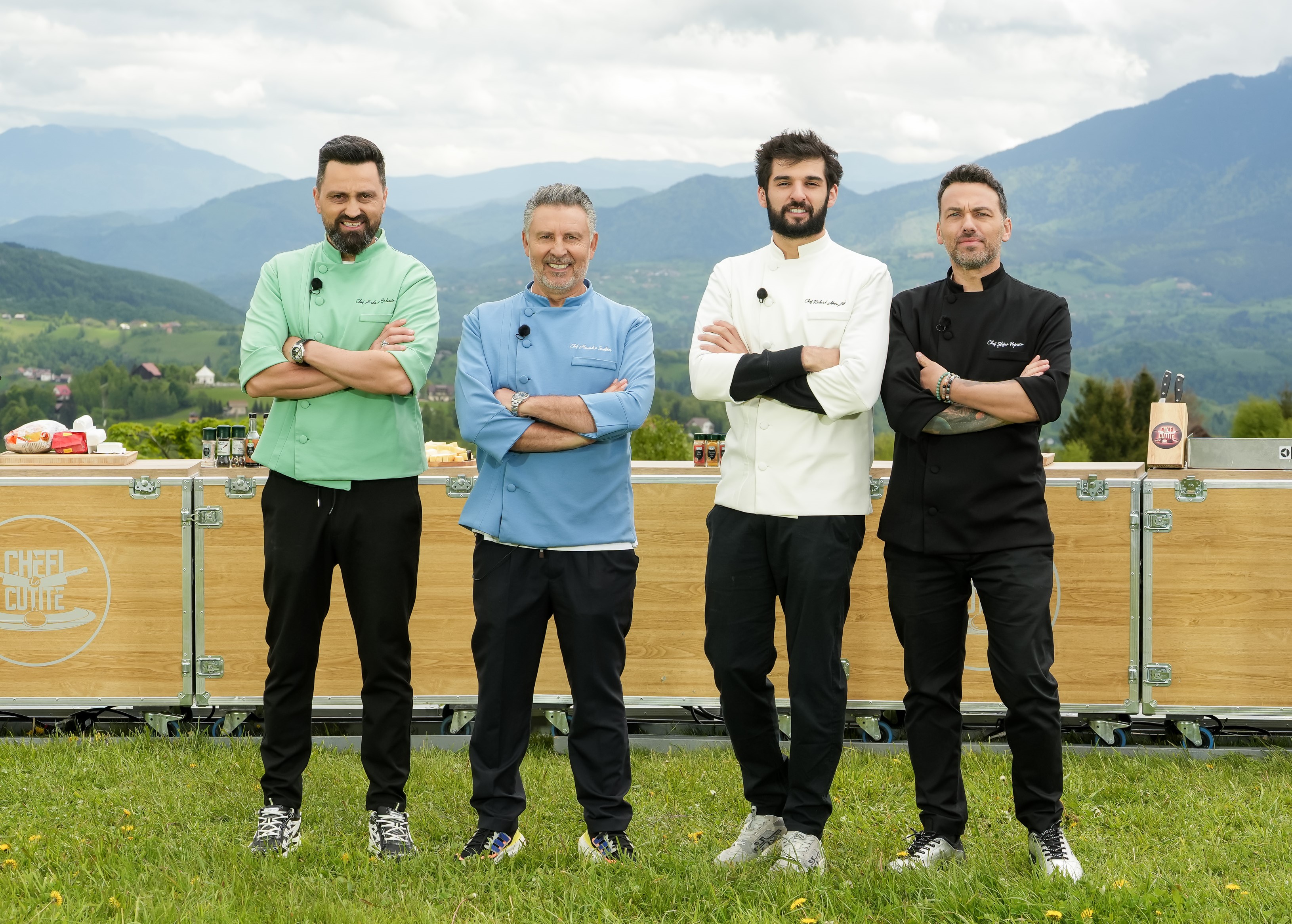 Preparatele pe care cei patru jurați „Chefi la cuțite” le vor găti la festivalul Summer Well 2025, care se desfășoară la Domeniul Știrbey