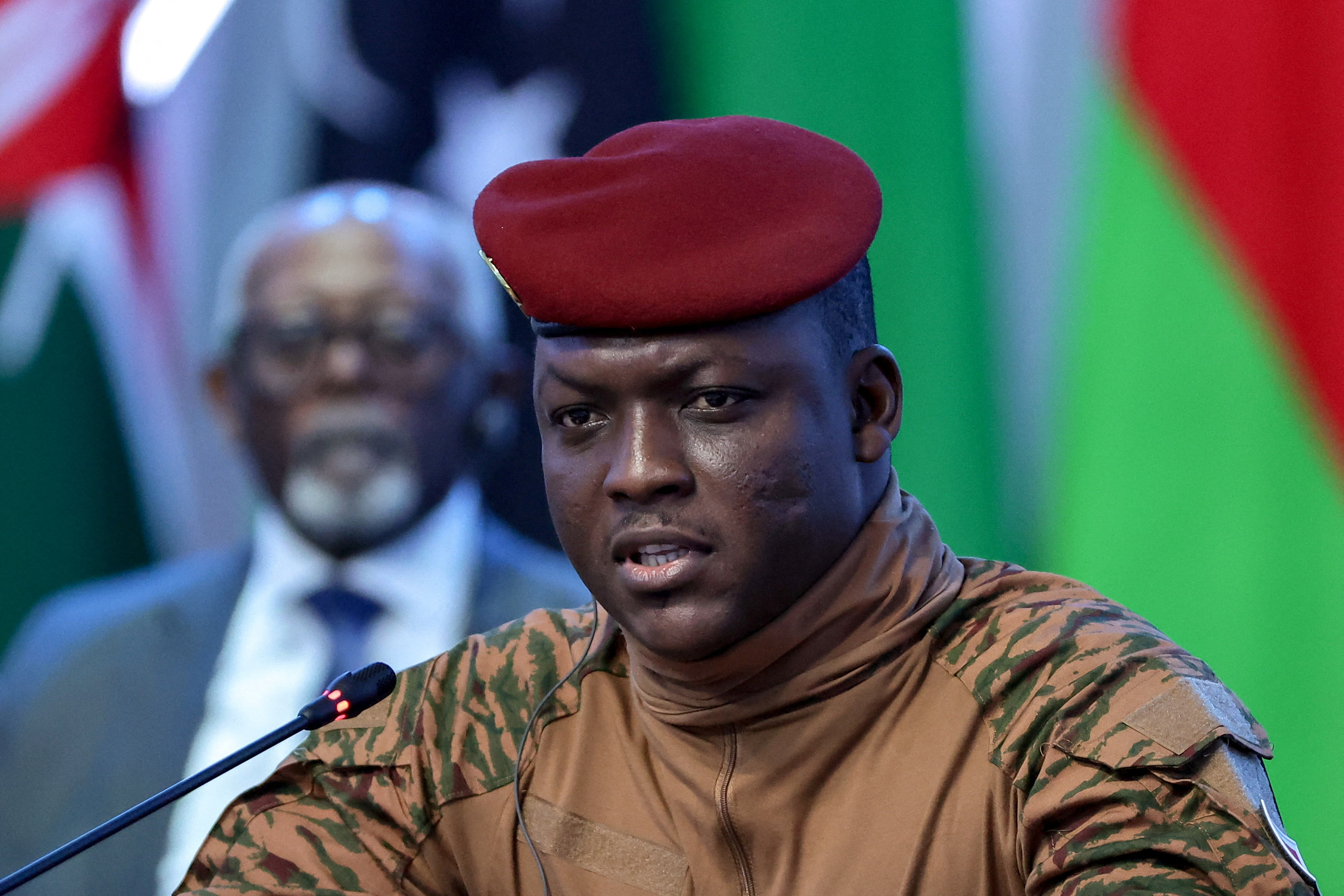 Traoré has often spoken of Pan-African ideals while leading the country since 2022