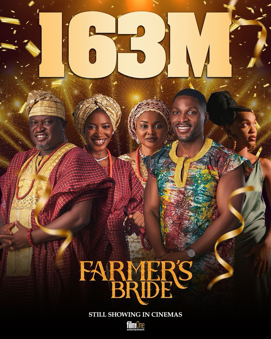 ‘Farmer’s Bride’ records new feat; earns ₦163 Million in ticket sales [Instagram/@filmoneng]