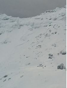 Cum arată o avalanșă în Carpați. Detalii inedite și fotografii