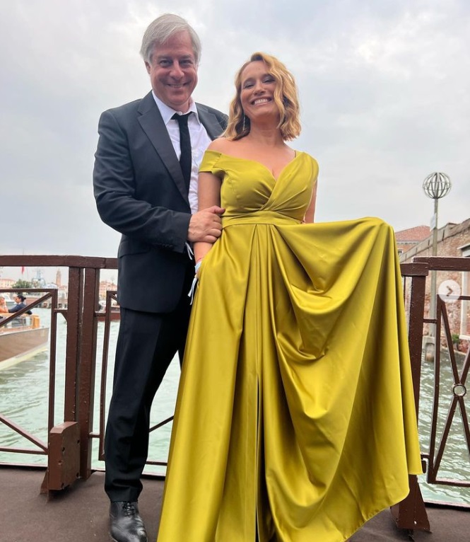 Cum a apărut Andreea Esca la nunta fiicei lui Mircea Geoană din Veneția. Evenimentul de lux a ținut trei zile