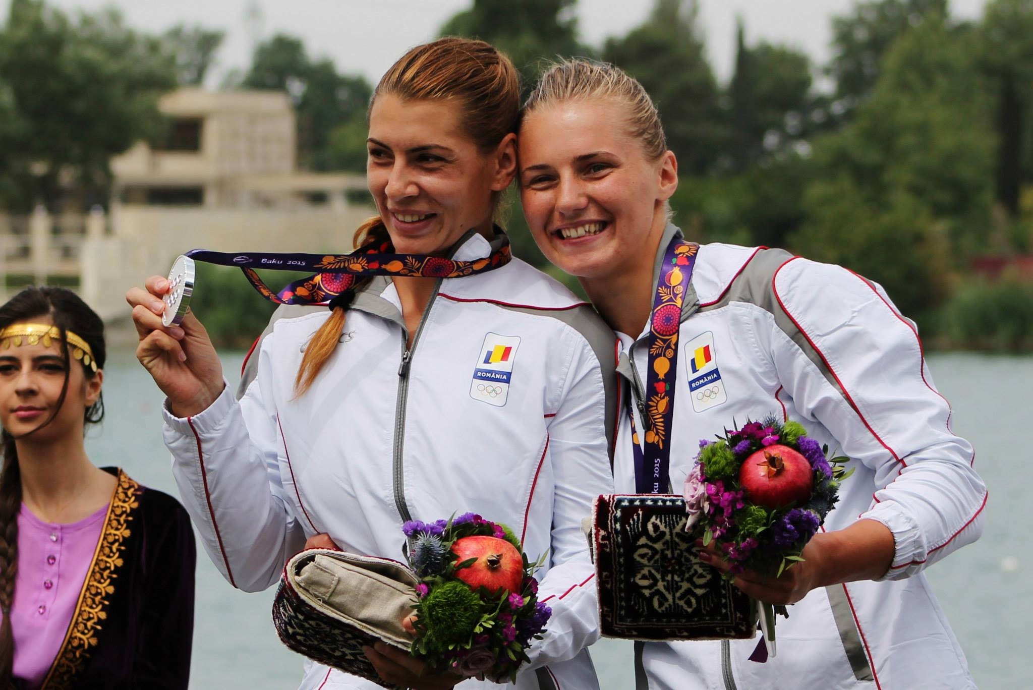 Barca de argint! Frumoasele Roxana Borha și Elena Meroniac au trecut... Baku la Jocurile Europene/ FOTO