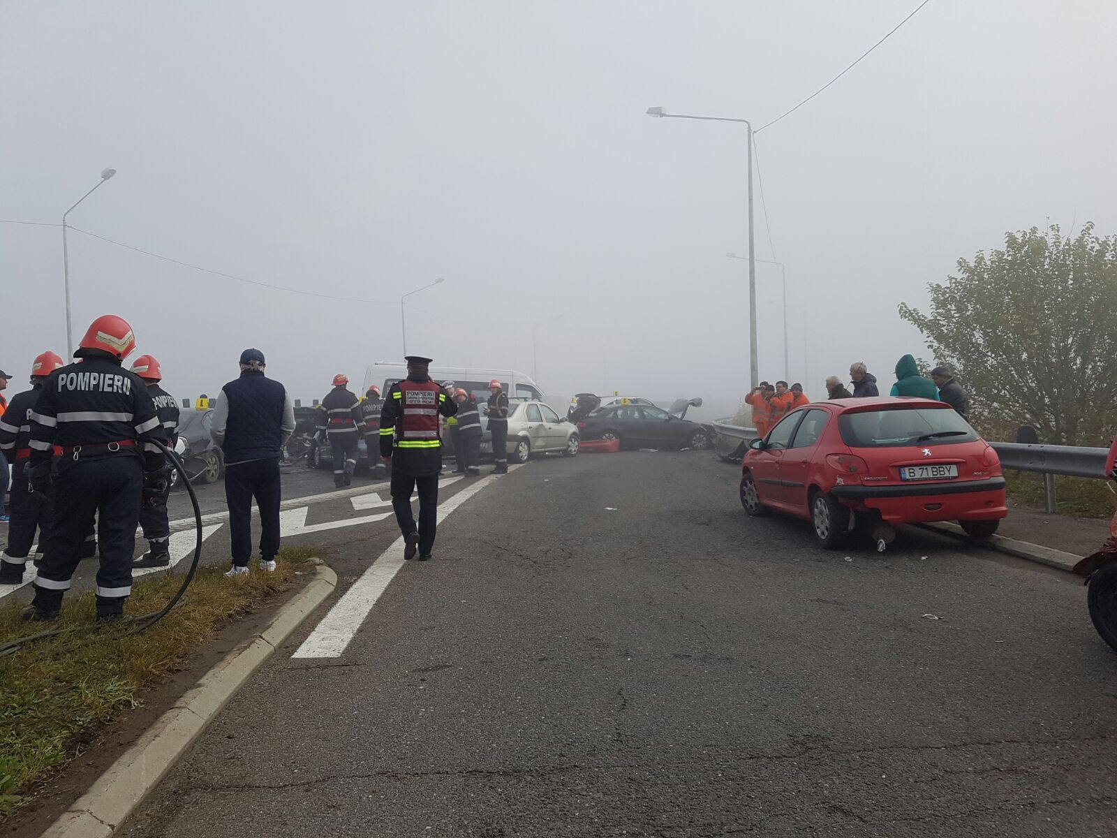Accidentul de pe Autostrada Soarelui. O parte din șoferii implicați în carambol au rămas fără permis