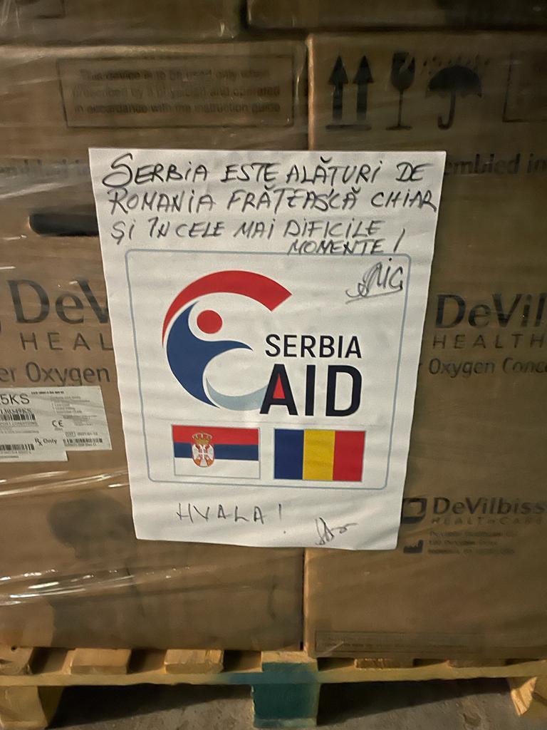 Un nou ajutor din partea Serbiei: A donat României peste 6.000 de doze de anticorpi monoclonali