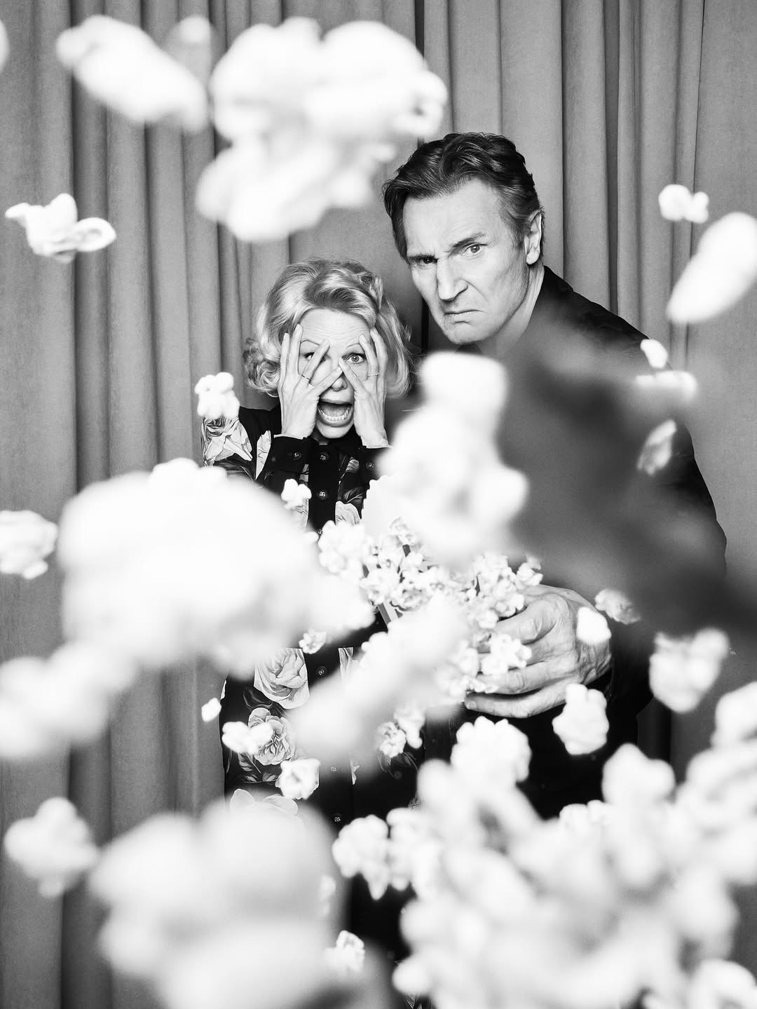 Pamela Anderson și Liam Neeson, cel mai nou cuplu de la Hollywood. Cum a reacționa fiul actorului