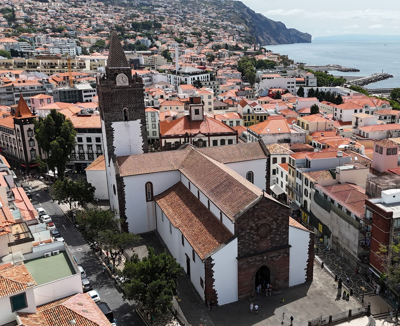 Catedrala istorică din Funchal, locul unde Cristiano Ronaldo și Georgina Rodríguez ar urma să se căsătorească