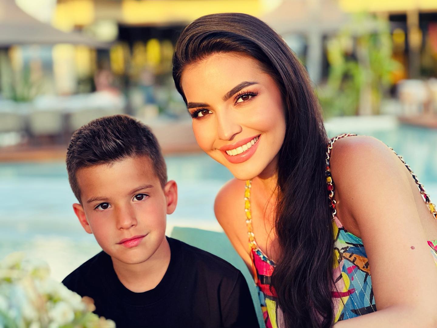 Imagini rare cu fiul cel mic al lui Adrian Mutu. Cât de mult a crescut Tiago, care l-a întâlnit recent pe Cristiano Ronaldo
