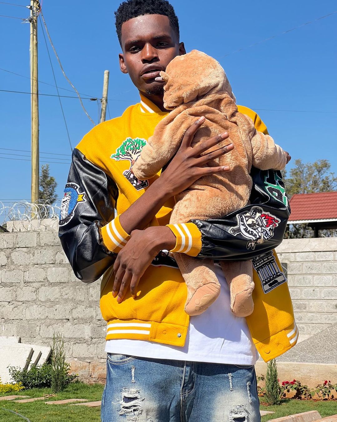 TikToker Warren Frank and his son