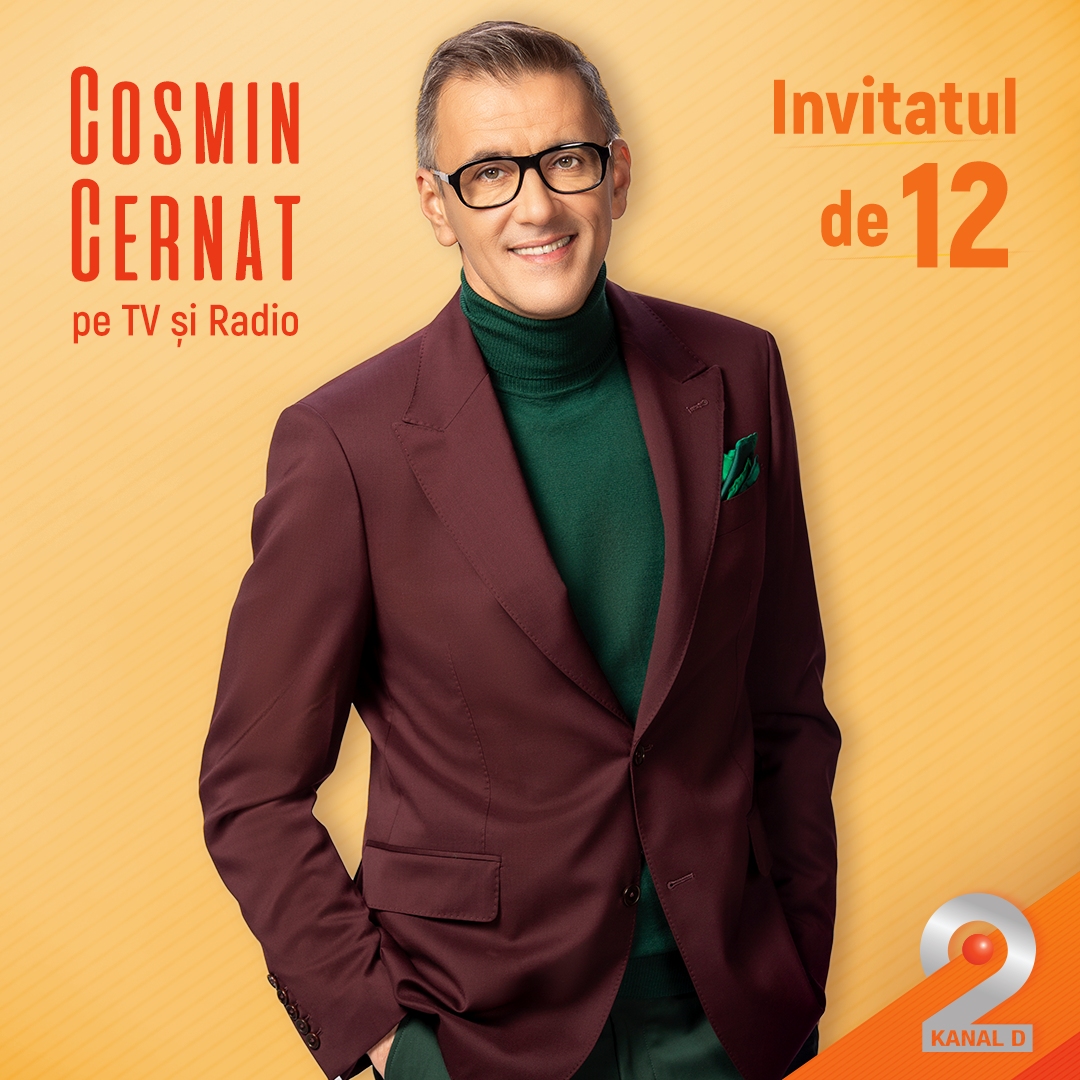 Cosmin Cernat revine pe micul ecran. Ce emisiune va prezenta și la ce post TV
