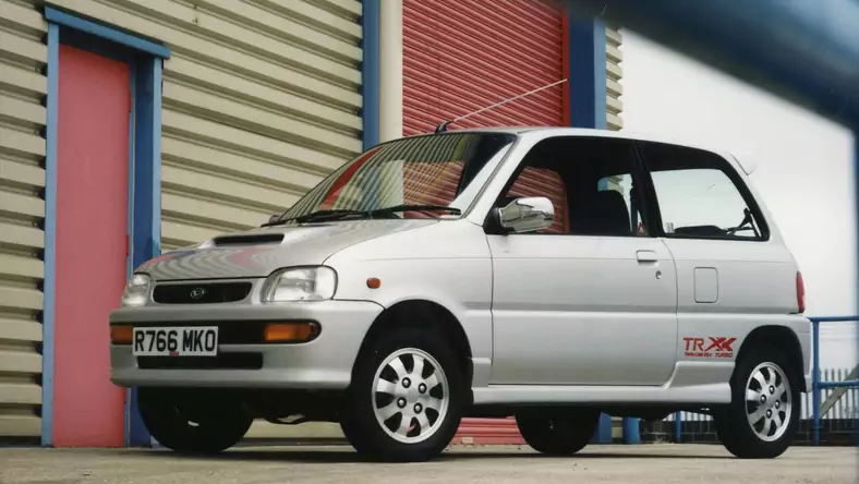 Daihatsu Cuore IV (1994 - 1998) Hatchback Cuore GL wersja 5-drzwiowa, Benzynowy, Manualna skrzynia biegów, 847cm3 - 42KM, 630kg